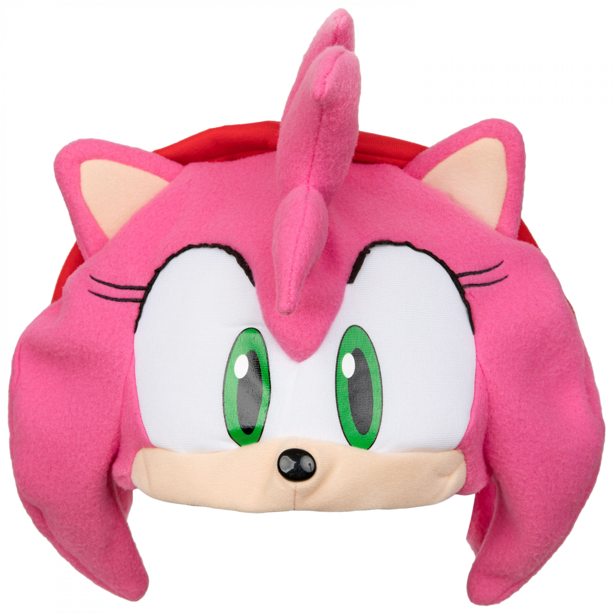 Sonic The Hedgehog Amy Fleece Plush Cap